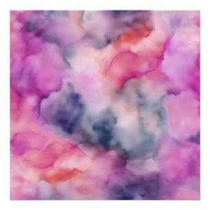 Wirbel aus violettem Marmor  Fotodruck