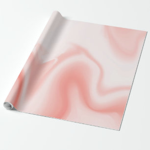 Wirbel aus weichem Rose-Gold Geschenkpapier