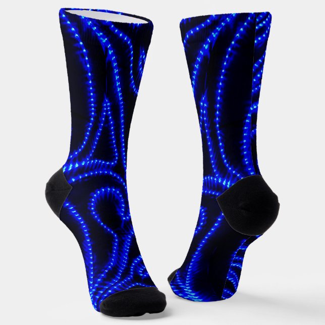 Wirbel des Lichts Socken (Gewinkelt)