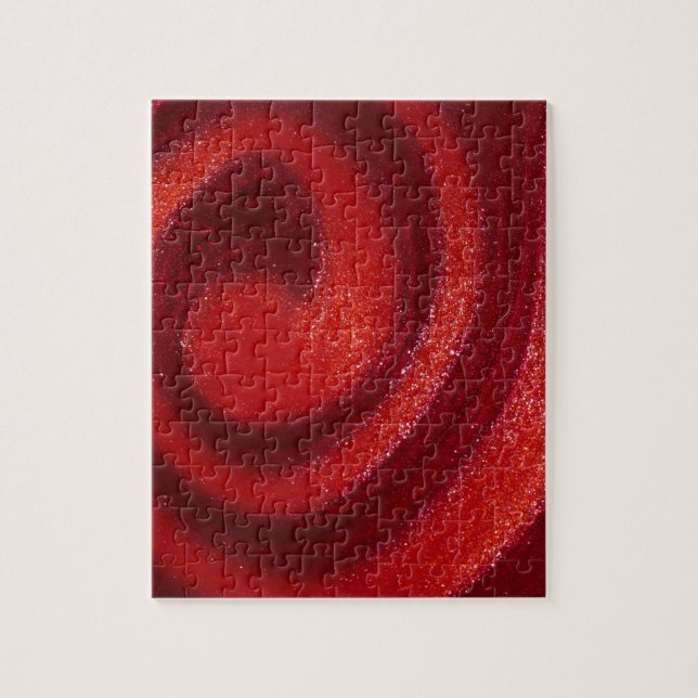 Wirbel des Nagellacks Puzzle (Vertikal)