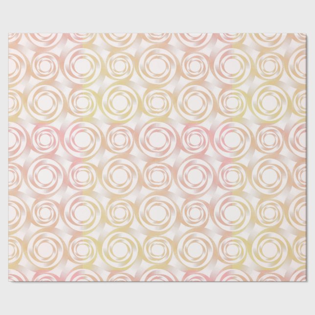 Wirbel Geschenkpapier (Saum)