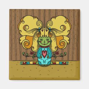 Wirbel Girly Doll Magnet
