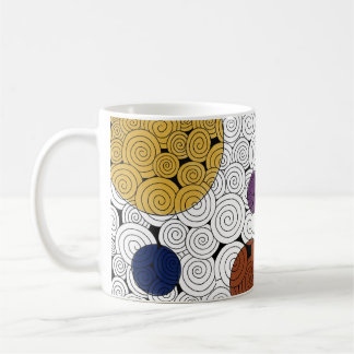 Wirbel Kaffeetasse
