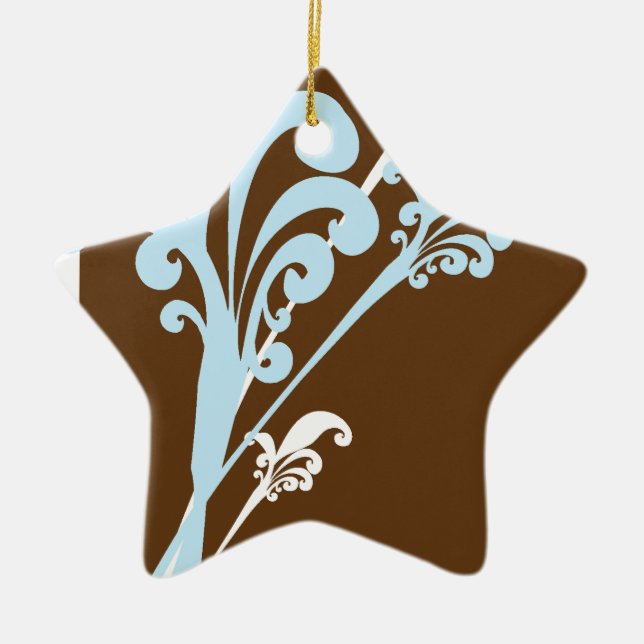 Wirbel Keramik Ornament (Vorne)