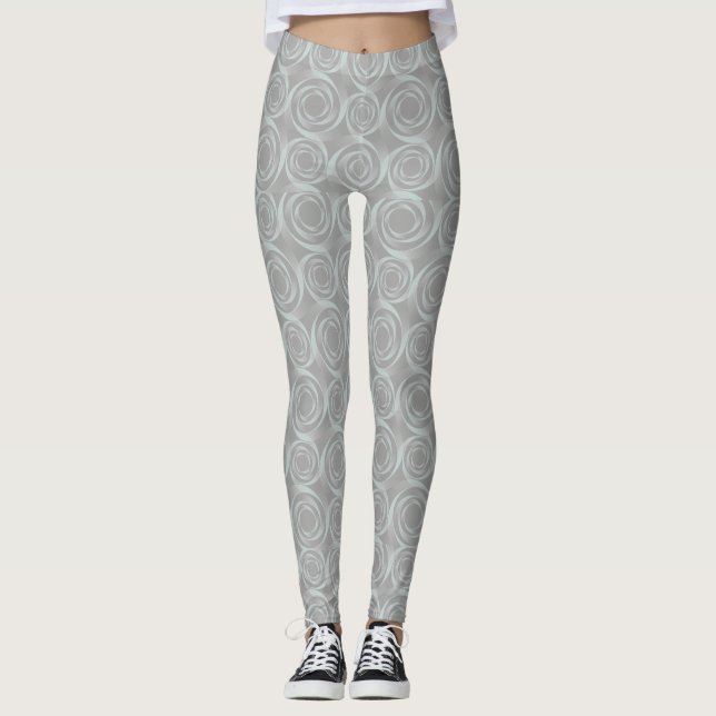 Wirbel Leggings (Vorderseite)