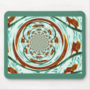 Wirbel Lions Wildlife Pattern Mousepad