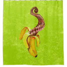 Wirbel Mutant-Banana Duschvorhang