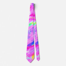 Wirbel Pink Bright Bold fröhlich Neck Tie