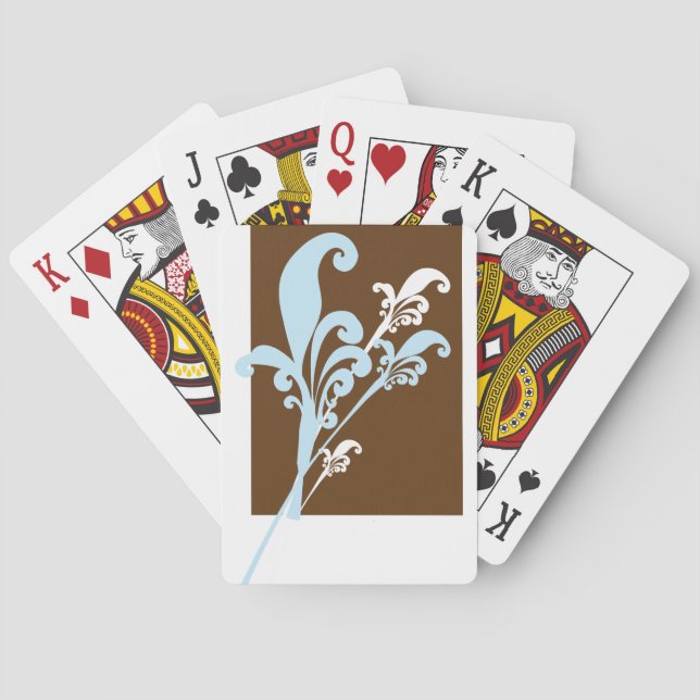 Wirbel Spielkarten (Rückseite)