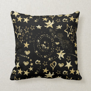 Wirbel Stars Pattern Kissen