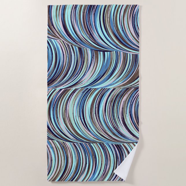 Wirbel Strandtuch (Vorderseite)