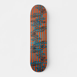 Wirbel und Kreise Skateboard