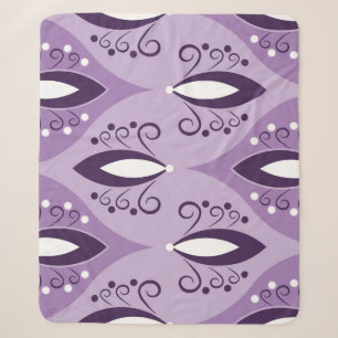 Wirbel Vintag Geometrische Nahtlose Kunst Sherpadecke