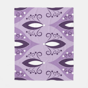 Wirbel Vintage Geometrische Nahtlose Kunst Fleecedecke