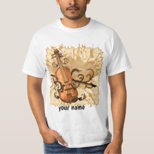 Wirbel Violine T-Shirt