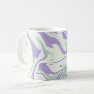 Wirbel von Weich-Pastell Kaffeetasse