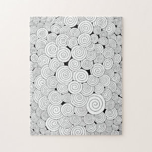 Wirbel & Wunder – Ausmalbare Notizkarte Puzzle