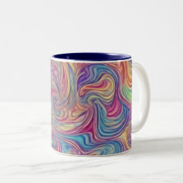 Wirbel Zweifarbige Tasse