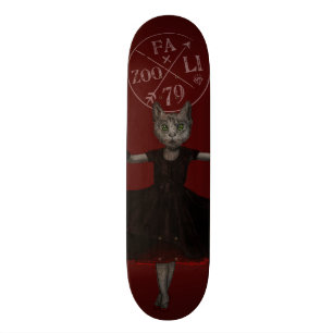 Wirbeln, wirbelnd, CouturenKitty Skateboard