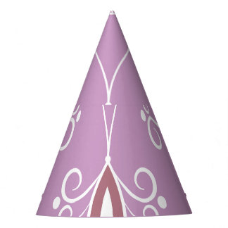 Wirbelnde Eleganz: Vintage-Geometrie Partyhütchen
