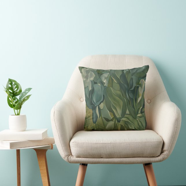 Wirbelnde Gipfel Kissen (Swirl Peaks Throw Pillow

)