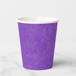 wirbelnde Schattierungen Lila Abstrakter Kunstmust Pappbecher