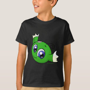Wirbelndes grünes kiko T-Shirt