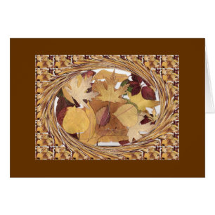 Wirbelndes Herbst-Blätter