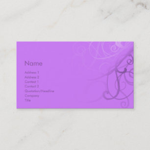 Wirbels-Nr. 0038 Visitenkarte