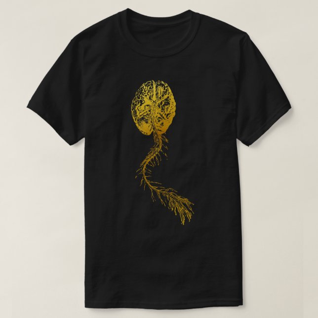 Wirbelsäule 1 T-Shirt (Design vorne)