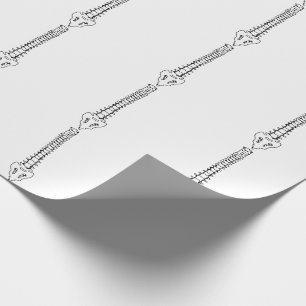 Wirbelsäule Geschenkpapier