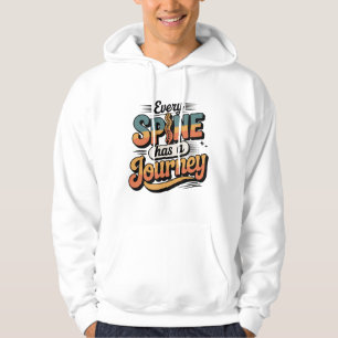 Wirbelsäulen-Pflegeweg und Körperausrichtung Hoodie