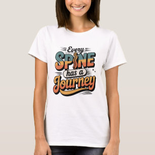 Wirbelsäulenpflege-Reise und Körperausrichtung T-Shirt