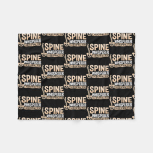 Wirbelsäulentherapie Chiropraktor Fleecedecke