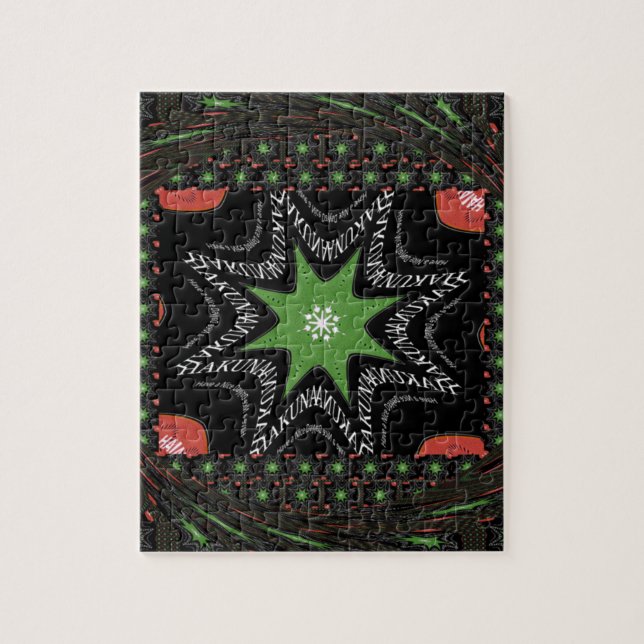 Wirbelsternhintergrund Puzzle (Vertikal)