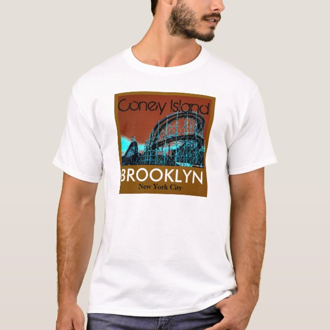 Wirbelsturm, Coney Island T-Shirt (Vorderseite)