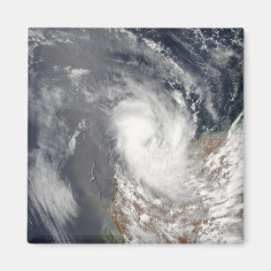 Wirbelsturm Dominic weg vom Ufer des Westerns Magnet