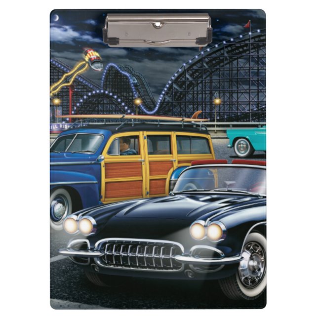 Wirbelsturm-Rennläufer Klemmbrett (Vorderseite)