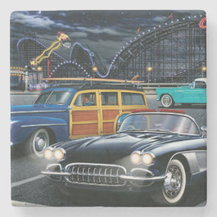 Wirbelsturm-Rennläufer Steinuntersetzer