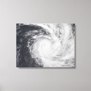 Wirbelsturm Zoe im South- Pacificozean Leinwanddruck