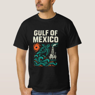 Wirbelstürme, Ölringe und Meeresschildkröten Golf T-Shirt