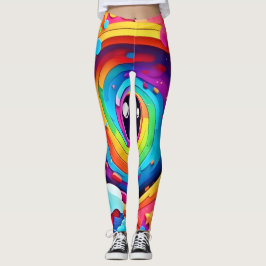 Wirbelwind der bunten Fantasie Leggings