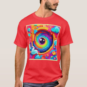 Wirbelwind der bunten Fantasie T-Shirt