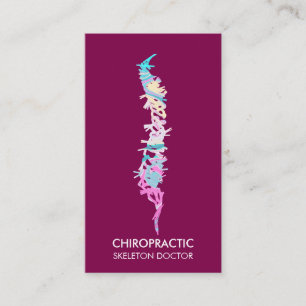 Wirbelwirbel orthopädisch Arzt chropraktisches Ros Visitenkarte