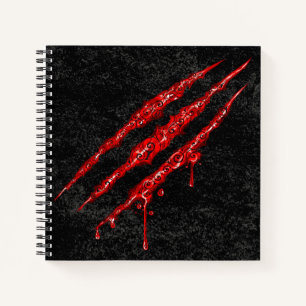 Wirble Claw Marks Notizbuch