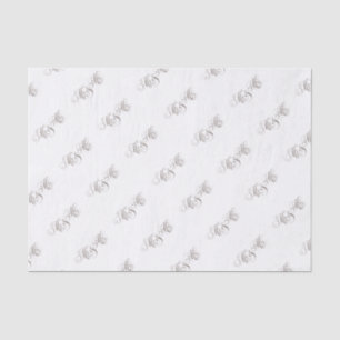 Wirble klassische Schrift Mr. & Mrs. Perchment Seidenpapier