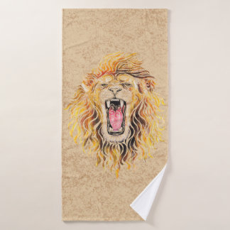 Wirble Lion Badehandtuch