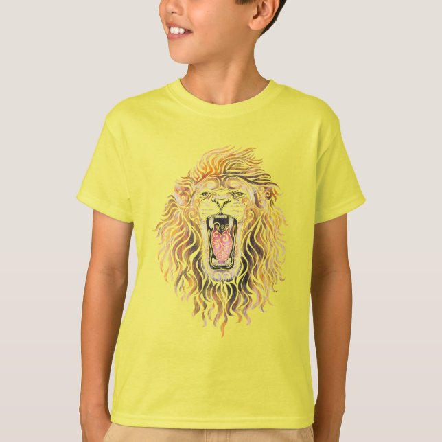 Wirble Lion T-Shirt (Vorderseite)