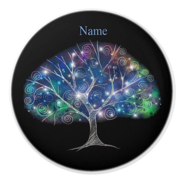 Wirble Zweigstelle Thunder_Cove Keramikknauf (Vorderseite)