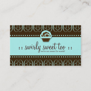 Wirbler Bonbon 311-Turquoise auch Visitenkarte